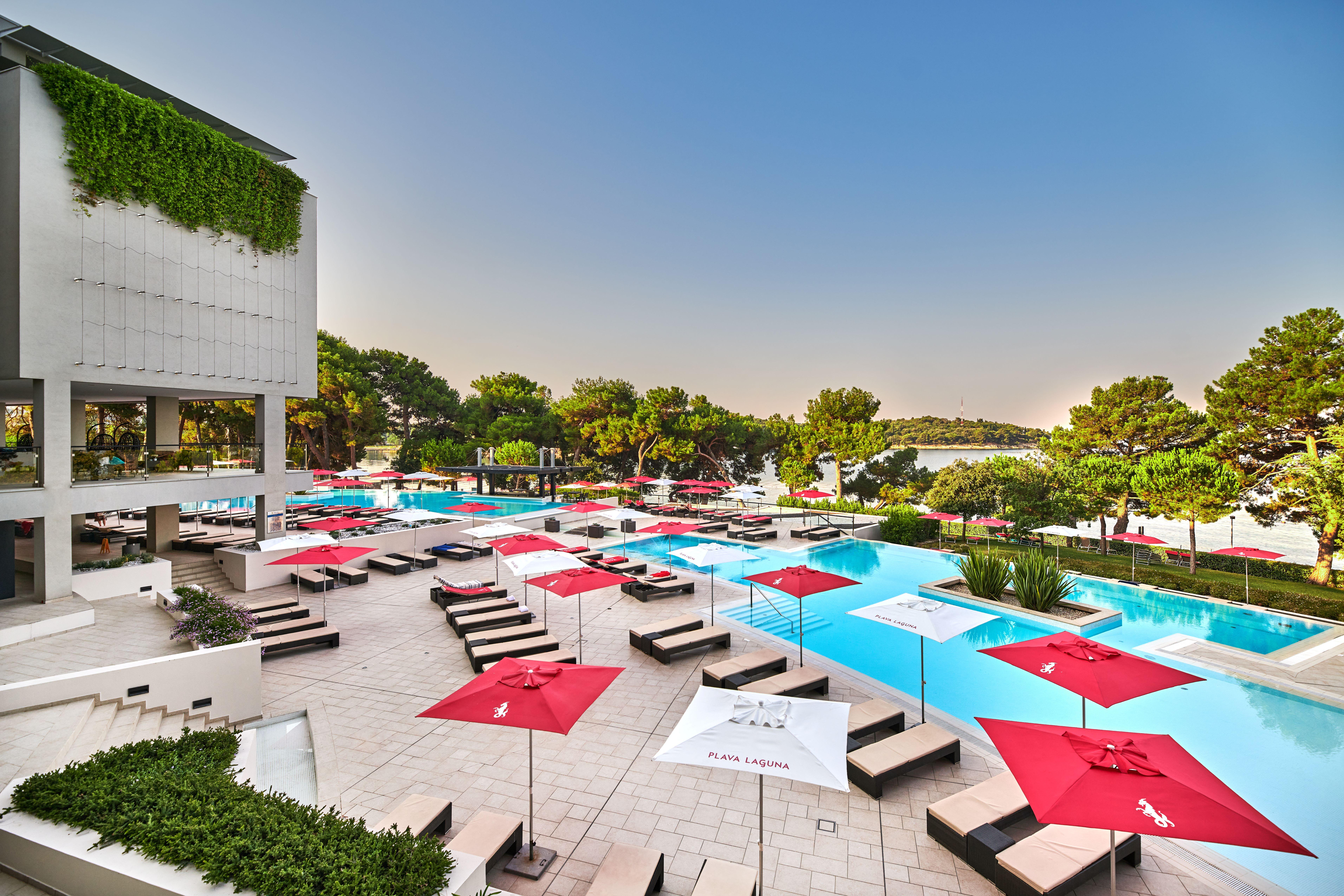 Hotel Parentium Plava Laguna Porec Esterno foto