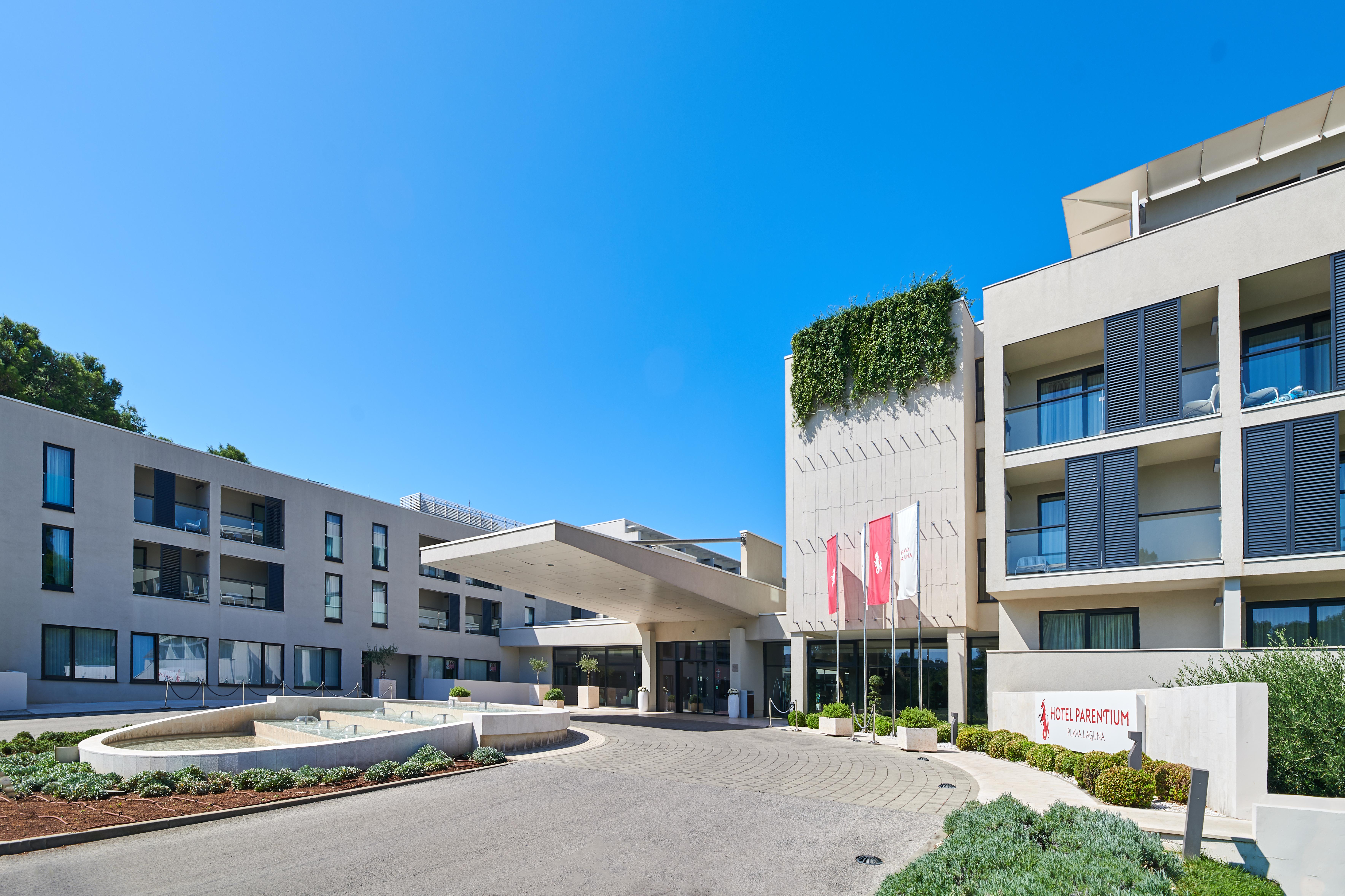 Hotel Parentium Plava Laguna Porec Esterno foto