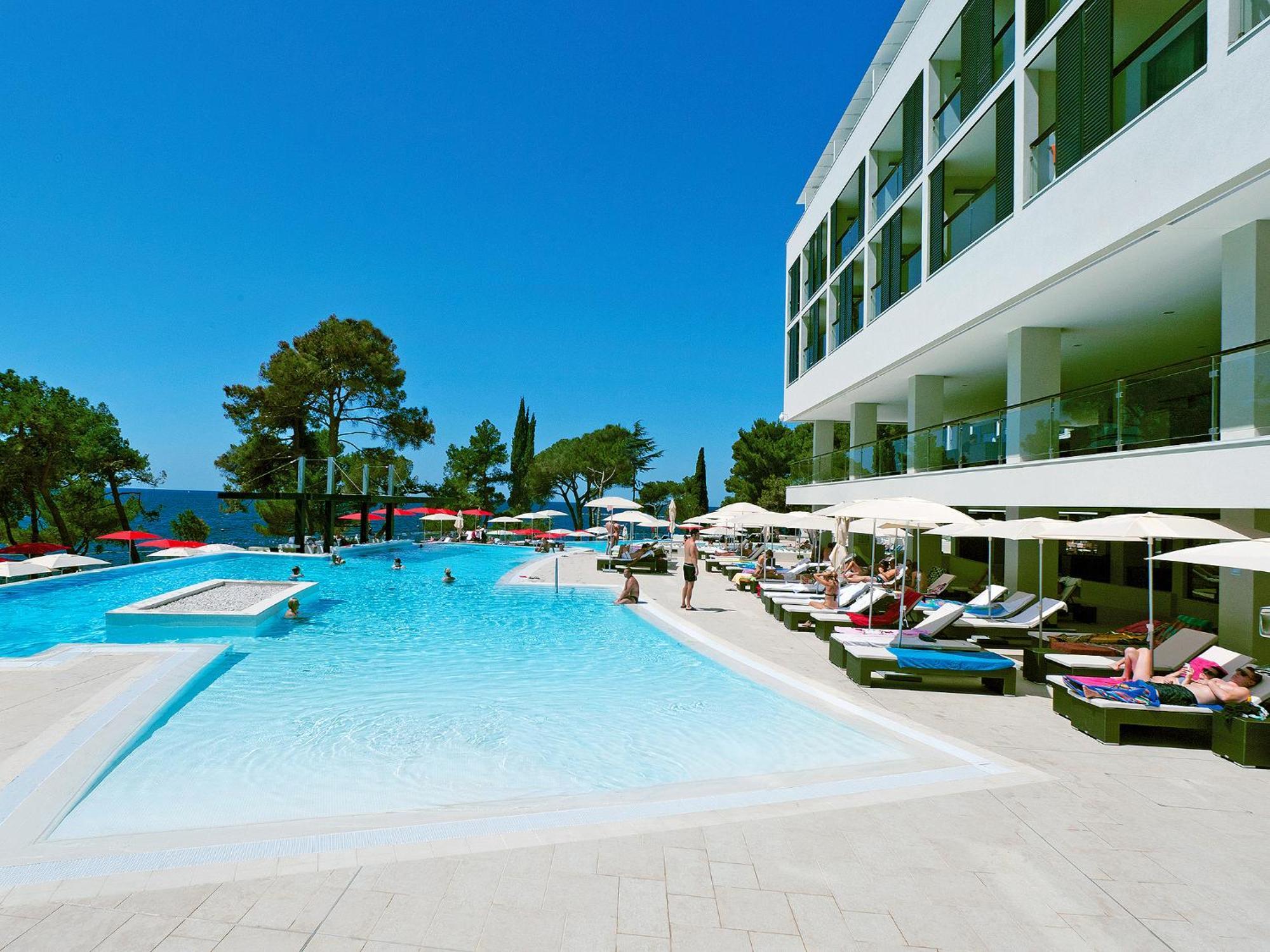Hotel Parentium Plava Laguna Porec Esterno foto